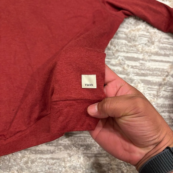 Vuori Halo Essential Hoodie Women’s Small Performance DreamKnit Stretch Comfort - Picture 7 of 15